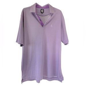FootJoy Purple Polo Shirt Men’s Golf Short Sleeve Sz XL